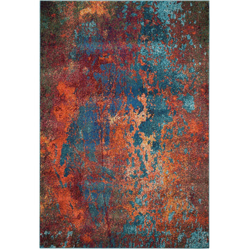 Celestial CES08 Modern Abstract Soft Durable Low Profile Short Pile Atlantic Rug-Nourison-Rug Love - The Most Loved Rug Store